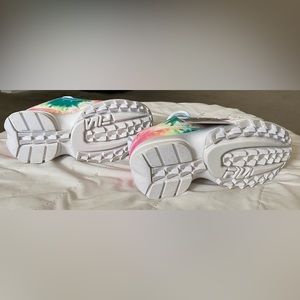 Fila, Disruptor II Tie Dye, USA Little girls 13, Tye Dye